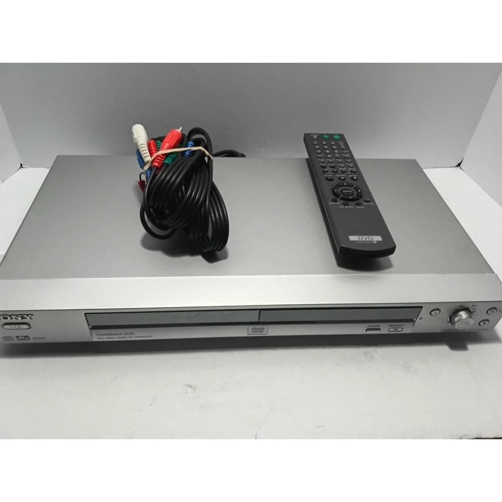 Sony DVP-NS425P CD/DVD Player Progressive Scan With Remote Tested